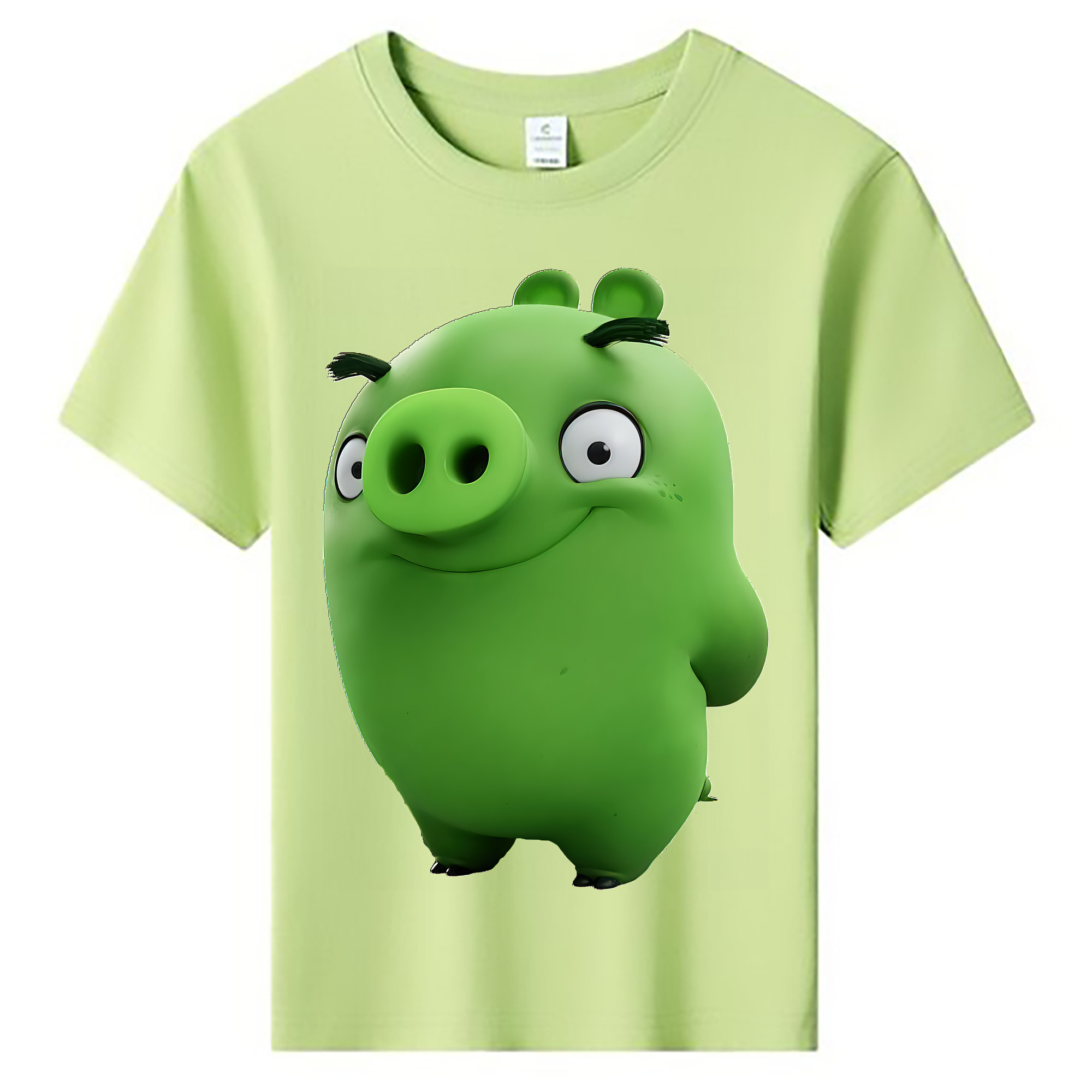 （画像用） Angry Birds アングリーバード 綿100％キッズTシャツ（フロントプリント）